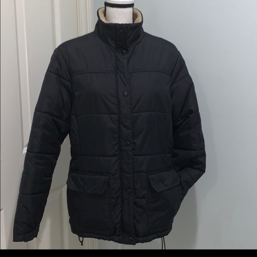 Lands End Women's Puffer Jacket M 10-12